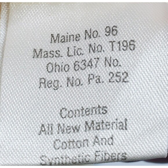 Vintage 1984 Hallmark "Stuffables" Christmas Angel Stocking Wings Satin Orig Tag - Picture 8 of 9